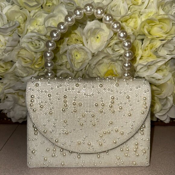 Pearl Bridal Bag House of Harlow 1960 - Picture 8 of 8